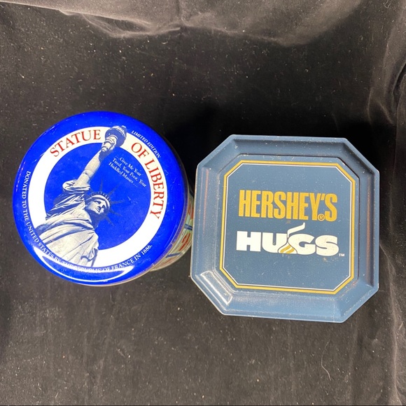 Lot of 2 Vntg Tins Hershey’s & Valleybrook Farms - Picture 6 of 9